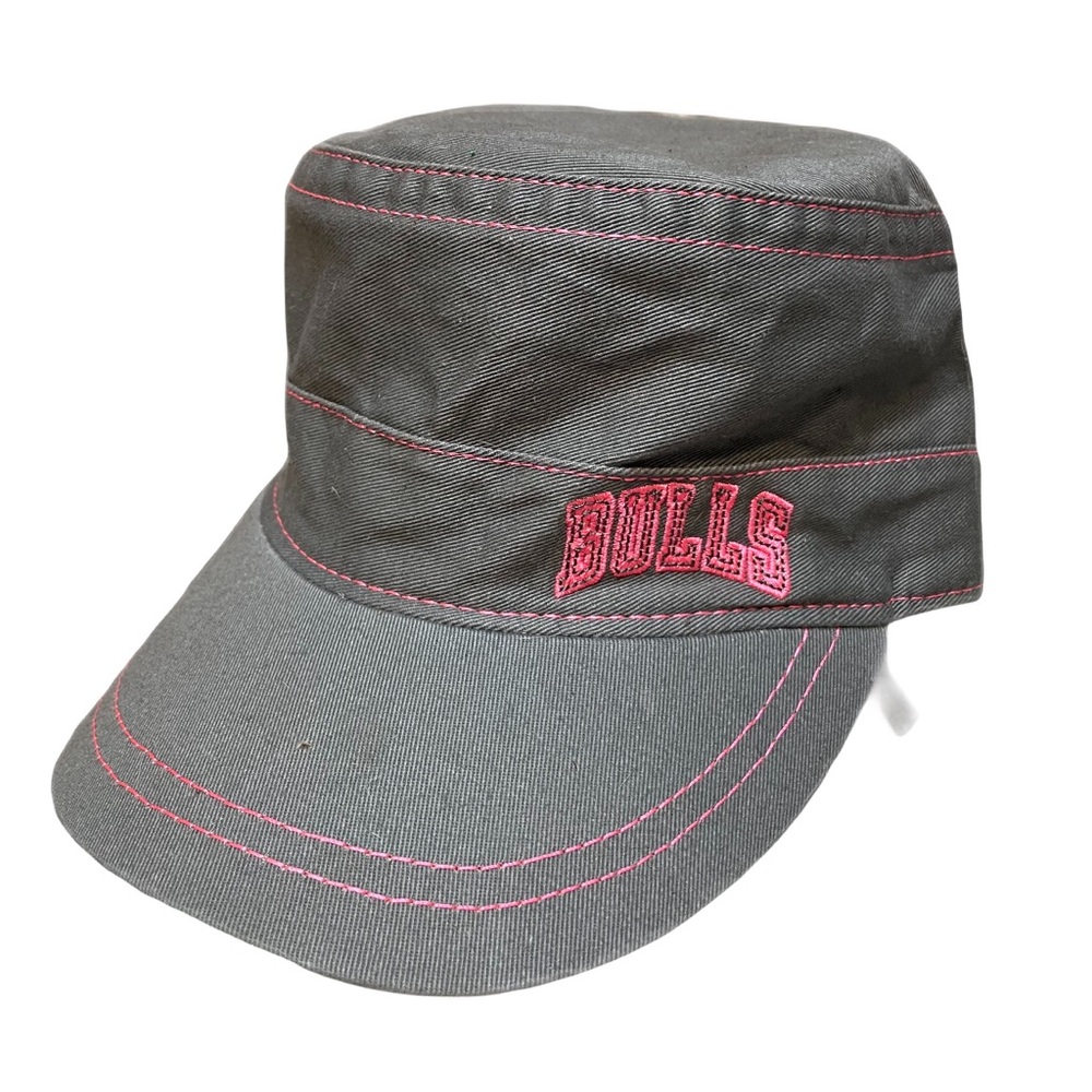 ❤️ CHICAGO BULLS GREY BASEBALL HAT